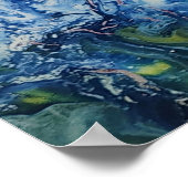 Heather Wycuff abstracte kunst Poster (Hoek)