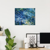 Heather Wycuff abstracte kunst Poster (Thuiskantoor)