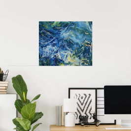 Heather Wycuff abstracte kunst Poster