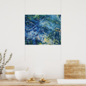 Heather Wycuff abstracte kunst Poster (Keuken)