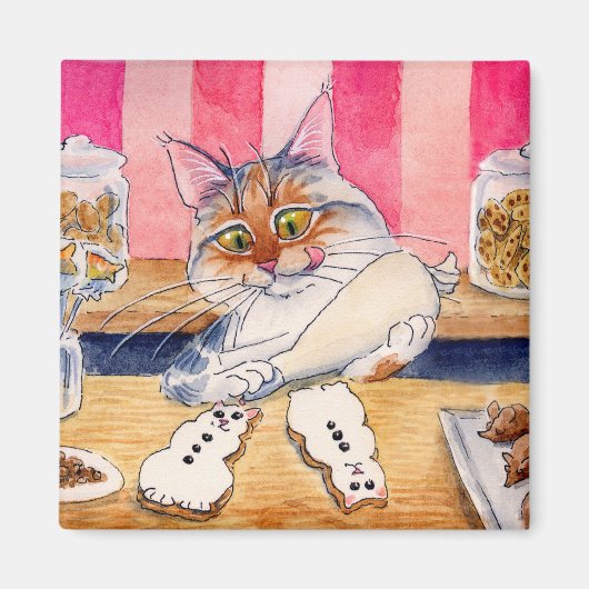 Heather's bakkerijmagneet magneet (Voorkant)