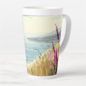 Heather's Embrace beroemd gemaakt door The Zee Latte Mok (Rechterhoek)