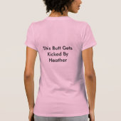Heather's Fitness T-shirt (Achterkant)