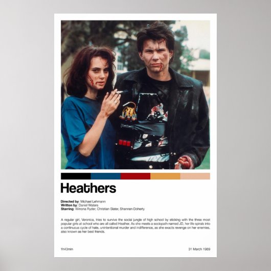 Heathers Movie Print (Voorkant)