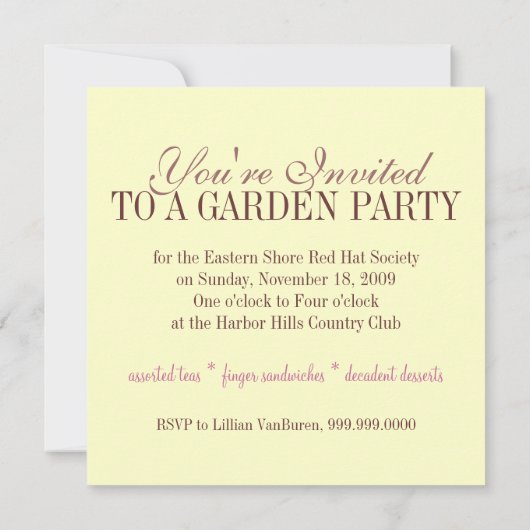 Heather's Uitnodiging (Achterkant)