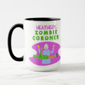 Heather's zombie coroner: Fantasy Business 15oz Mok (Links)
