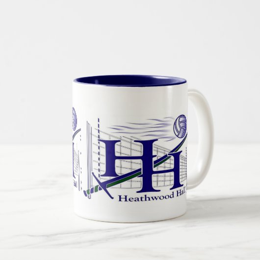 Heathwood Volleyball Mok (Voorkant rechts)