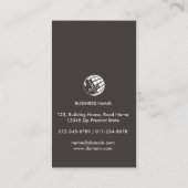 Heating Ventilation Air Conditioning Cooling Busin Visitekaartje (Achterkant)