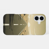 Heatline Horizon iPhone 16 Hoesje (Achterkant horizontaal)