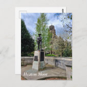 Heaton Moor Ansichtkaart Briefkaart (Voorkant / Achterkant)
