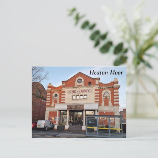 Heaton Moor Savoy Stockport-Briefkaart Briefkaart (Staand voorkant)