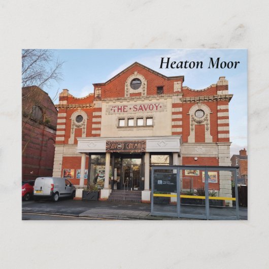 Heaton Moor Savoy Stockport-Briefkaart Briefkaart (Voorkant)