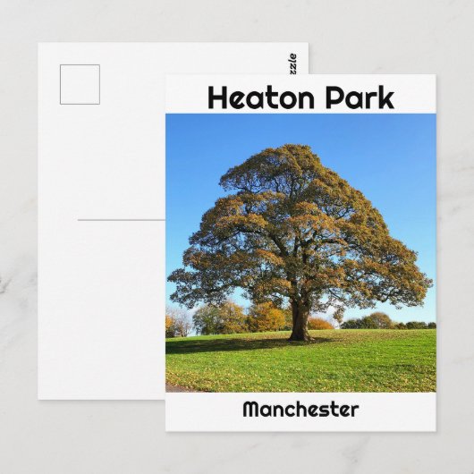 Heaton Park Briefkaart (Voorkant / Achterkant)