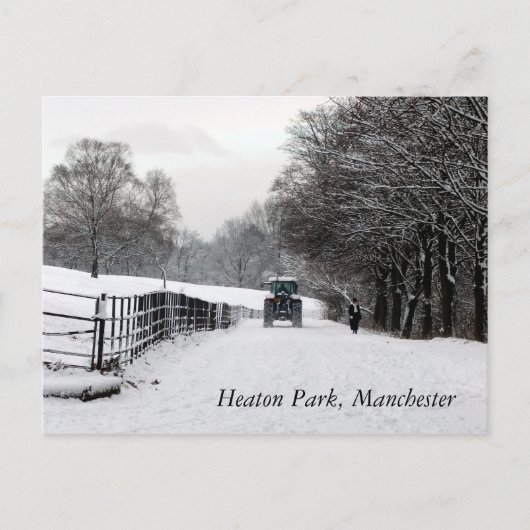 Heaton Park, Manchester Briefkaart (Voorkant)