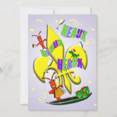 Heaux, Heaux, Heaux Cajun met kerstfeest Kaart (Voorkant)