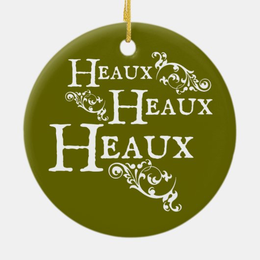Heaux Heaux Keramisch Ornament (Achterkant)