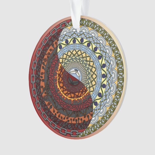 Heaven and Hell Acryl Ornament (voorkant)