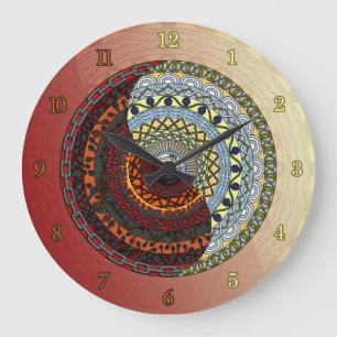 Heaven and Hell Clock Grote Klok