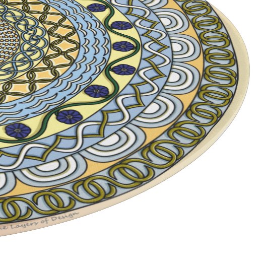 Heaven and Hell Glass Cutting Board Snijplank (Hoek)