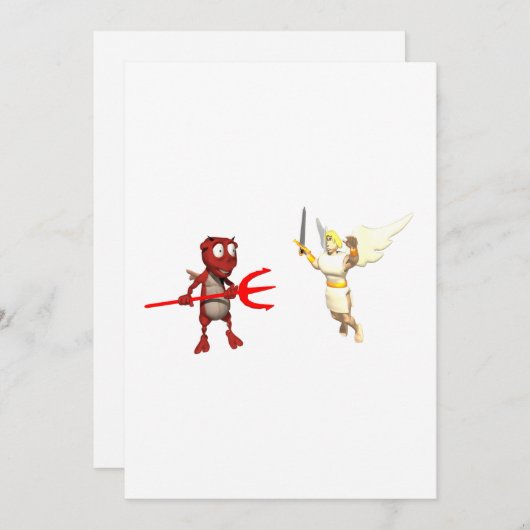 Heaven and Hell Kaart (Voorkant / Achterkant)