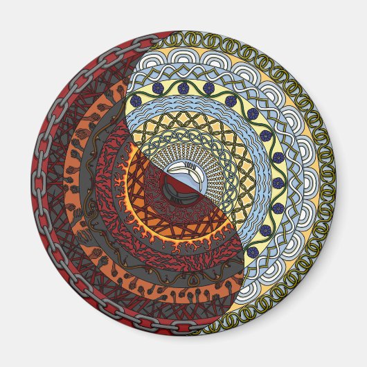 Heaven and Hell Magnet (Voorkant)