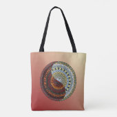 Heaven and Hell Mandala All-Over-Print Tas (Achterkant)