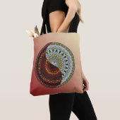 Heaven and Hell Mandala All-Over-Print Tas (Dichtbij)