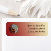 Heaven and Hell Return Address Label (Insitu)