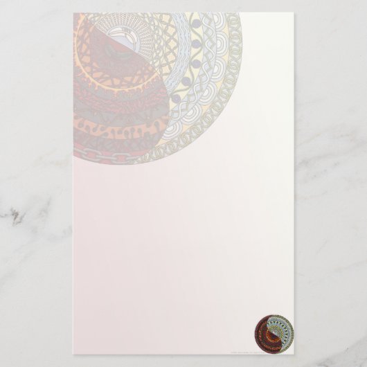 Heaven and Hell Stationery Briefpapier (Voorkant)