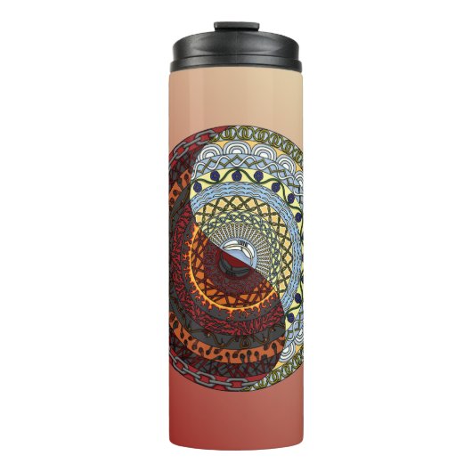 Heaven and Hell Thermal Tumbler Thermosbeker (Voorkant)