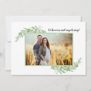 Heaven Angels Zwangerschap Mistletoe Fotokerstmis