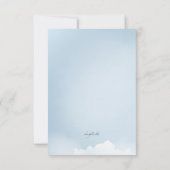 Heaven Bereavement - Hartelijk dank Bedankkaart (Achterkant)