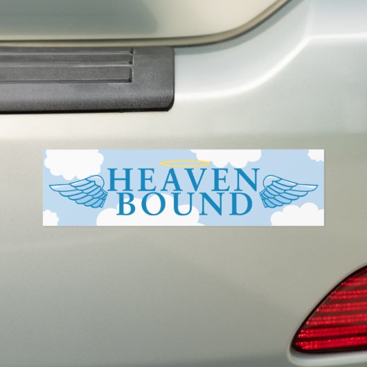 Heaven Bound Bumpersticker (Op auto)