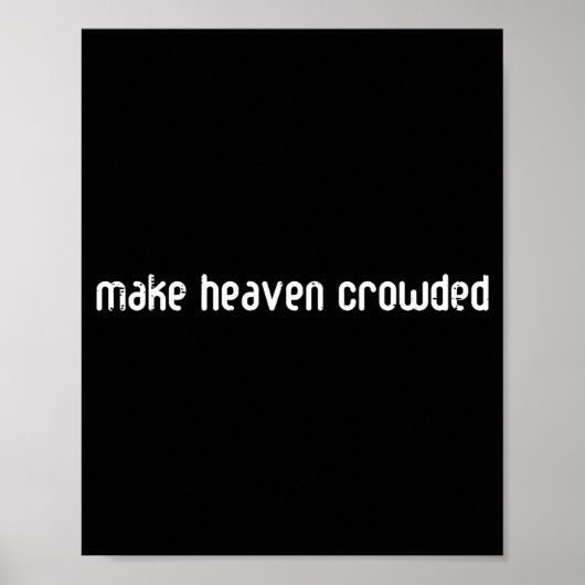 Heaven Christian Religious God Jesus Men Women Kid Poster (Voorkant)