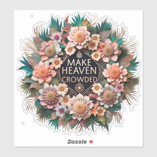 Heaven Crowded Sticker (Vel)