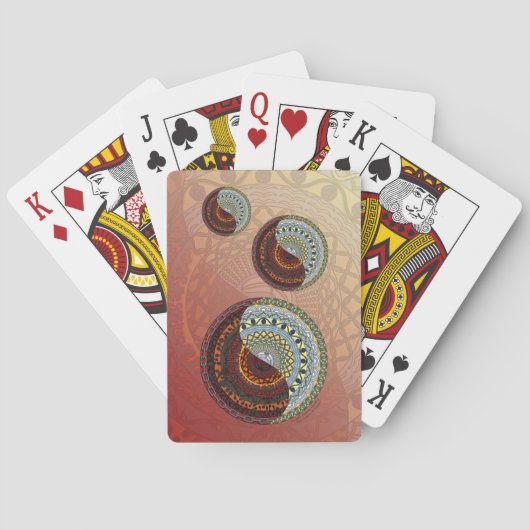 Heaven en Hell Classic Pplaykaarten Pokerkaarten (Achterkant)