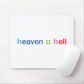 Heaven en Hell Muismat (Met muis)