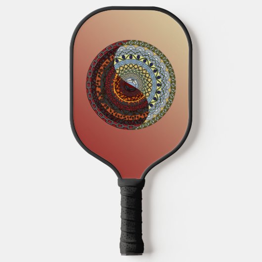 Heaven en Hell Pickleball Paddle (Voorkant)