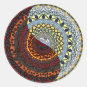 Heaven en Hell Sticker (Voorkant)