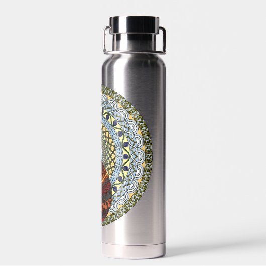 Heaven en Hell Waterfles (Achterkant)