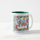 Heaven en Natuur Sing Tweekleurige Koffiemok (Voorkant rechts)