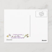 Heaven Fire Portal Christelijke verdienste Abstrac Briefkaart (Achterkant)