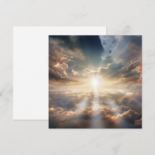 Heaven Gift Kaart (Voorkant / Achterkant)