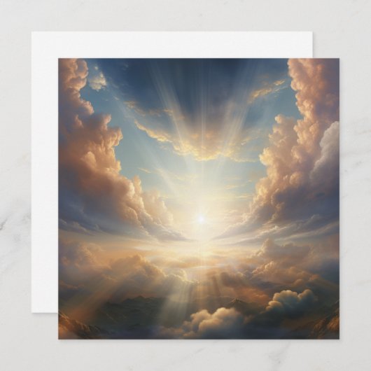 Heaven Gift Kaart (Voorkant / Achterkant)