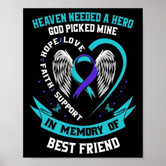 Heaven had een Hero God nodig die mijn beste vrien Poster (Voorkant)