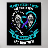 Heaven had een Hero God nodig die mijn broer zelfm Poster (Voorkant)