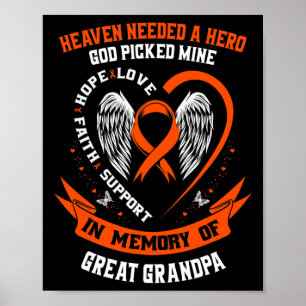 Heaven had een Hero God nodig die mijn grote opa L Poster