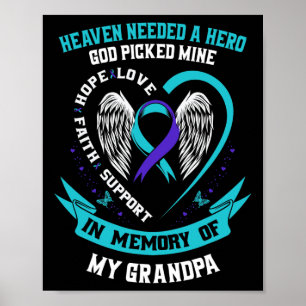 Heaven had een Hero God nodig die mijn opa Suicide Poster