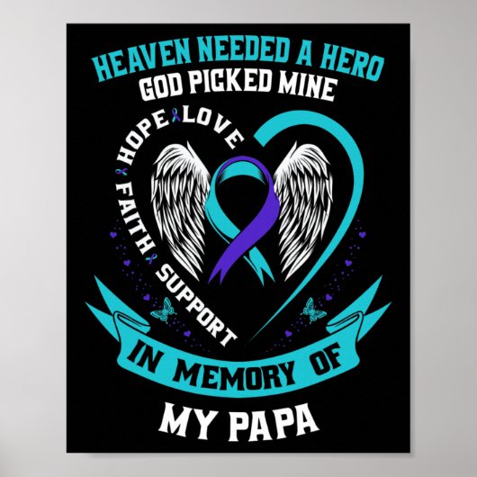 Heaven had een Hero God nodig die mijn papieren ze Poster (Voorkant)