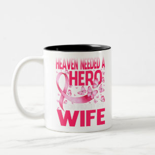 Heaven had een Hero God nodig die mijn vrouw kanke Tweekleurige Koffiemok